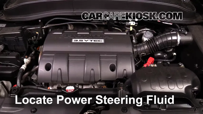 2013 Honda Ridgeline RTL 3.5L V6 Power Steering Fluid